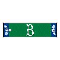 MLB - Los Angeles Dodgers Retro Collection Putting Green Mat - 1.5ft. x 6ft. - (1949 Brooklyn Dodgers)