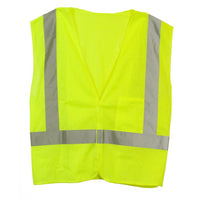 C.H. Hanson Reflective Safety Vest Green One Size Fits All