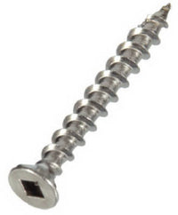 Hillman No. 8 X 1-1/4 in. L Square Flat Head Deck Screws 25 pk