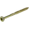 Hillman Power Pro No. 9  x 2-1/2 in. L Star Wood Screws 50 pk