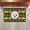 NFL - Pittsburgh Steelers Holiday Sweater Rug - 19in. x 30in.