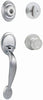 Kwikset Signature Series Dakota Satin Chrome Handleset Right or Left Handed