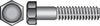 Hillman 1/4 in. D X 2-1/4 in. L Zinc Plated Steel Hex Bolt 100 pk (Pack of 2)