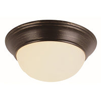 Bel Air Lighting Athena 6 in. H X 12 in. W X 12 in. L Oil Rubbed Bronze Black Ceiling Fixture