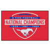 Southern Methodist University Dynasty Rug - 19in. X 30in.