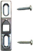 Prime-Line Chrome Steel Latch Strike 1 pk