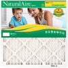 AAF Flanders NaturalAire 14 in. W x 24 in. H x 1 in. D Polyester Synthetic 8 MERV Pleated Air Filter (Pack of 12)