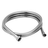 Chrome handheld shower hose