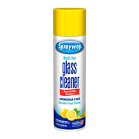 Sprayway Lemon Scent Glass Cleaner 19 oz Foam (Pack of 6)