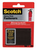 Scotch Medium Foam Hook and Loop Fastener 3 in. L 2 pk