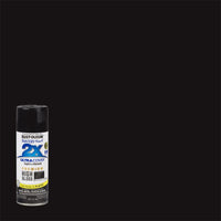 Rust-Oleum Painter's Touch 2X Ultra Cover High-Gloss Black Paint+Primer Spray Paint 12 oz (Pack of 6)