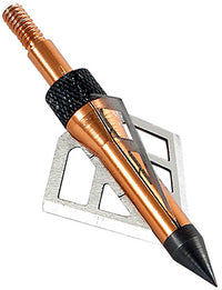 Archery Target Point, Lighting XST Broadhead, Copper, 100 Grain, 1-1/16-In., 3-Ct.