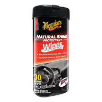 Meguiar's Natural Shine Wipes Auto Surface Protector 25 pk