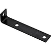 National Hardware 7.5 in. H X 1.5 in. W X 0.125 in. D Black Carbon Steel Inside Offset Leg Corner Br