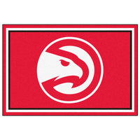 NBA - Atlanta Hawks 5ft. x 8 ft. Plush Area Rug