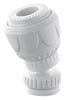 PlumbCraft Dual Thread White Swivel Aerator