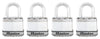 Master Lock 1-3/4 in. W Stainless Steel Ball Bearing Locking Padlock Keyed Alike