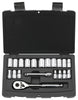 Socket Set 1/4Dr 20Pc