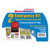 Ready America Ready America 12.5 x 9 x 5 in. Multicolored Emergency Kit 7.75 lb 33 pc