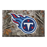 NFL - Tennessee Titans Camo Rubber Scraper Door Mat