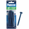 Tapcon 2-3/4 in. L Star Flat Head Concrete Screws 8 pk