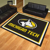 Michigan Tech University 8ft. x 10 ft. Plush Area Rug