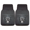 NBA - Brooklyn Nets Heavy Duty Car Mat Set - 2 Pieces