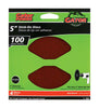 Gator 5 in. Aluminum Oxide Adhesive Sanding Disc 100 Grit Medium 4 pk