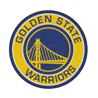 NBA - Golden State Warriors Roundel Rug - 27in. Diameter