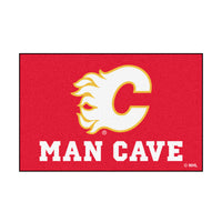 NHL - Calgary Flames Man Cave Rug - 19in. x 30in.