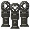 Imperial Blades Starlock 3-3/4 in. L High Carbon Steel Precision Cut Oscillating Saw Blade 3 pk