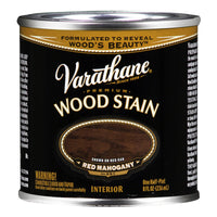 Varathane Semi-Transparent Red Mahogany Oil-Based Urethane Modified Alkyd Wood Stain 0.5 pt