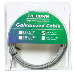 Tie Down Engineering Galvanized Galvanized Steel 1/8 in. D X 50 ft. L ...