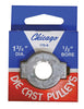 Chicago Die Cast 1 3/4 in. D Zinc Single V Grooved Pulley