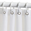 Zenith Zenna Home 72 in. H X 70 in. W White Shower Curtain Liner Fabric