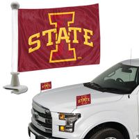 Iowa State University Ambassador Car Flags - 2 Pack