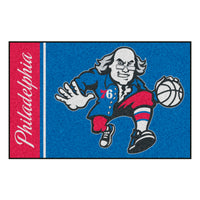 NBA - Philadelphia 76ers Uniform Rug - 19in. x 30in.