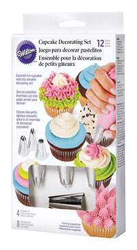 Wilton Assorted Metal/Plastic Cupcake Decorating Set (Pack of 3)