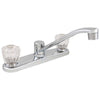 LDR Two Handle Chrome Kitchen Faucet