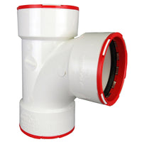 Charlotte Pipe Schedule 40 2 in. Hubx 2 in. Dia. Hub PVC Sanitary Tee