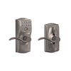 Schlage Satin Nickel Steel Electronic Keypad Entry Lock