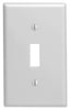 Leviton Gray 1 gang Thermoset Plastic Toggle Wall Plate 1 pk (Pack of 25)