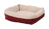 Aspen Pet Sheepskin Self Warming Pet Bed 7 in. H X 20 in. W X 24 in. L