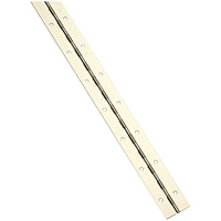 V570 72" x 1-1/2" Continuous Hinge - Polished Brass