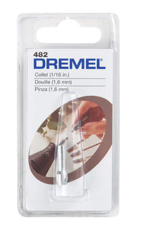 Dremel 1/16 in. X 1 in. L Metal Collets 1 pk