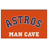 MLB - Houston Astros Script Man Cave Rug - 5ft. x 8 ft.