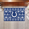 NFL - Indianapolis Colts Holiday Sweater Rug - 19in. x 30in.