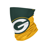 Foco Green Bay Packers Gaiter Scarf Face Mask 1 pk