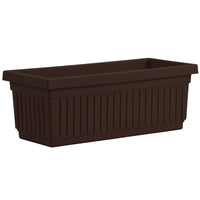 Akro Mils VNP18000E21 18" Chocolate Venetian Flower Boxes (Pack of 6)