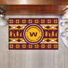 NFL - Washington Redskins Holiday Sweater Rug - 19in. x 30in.